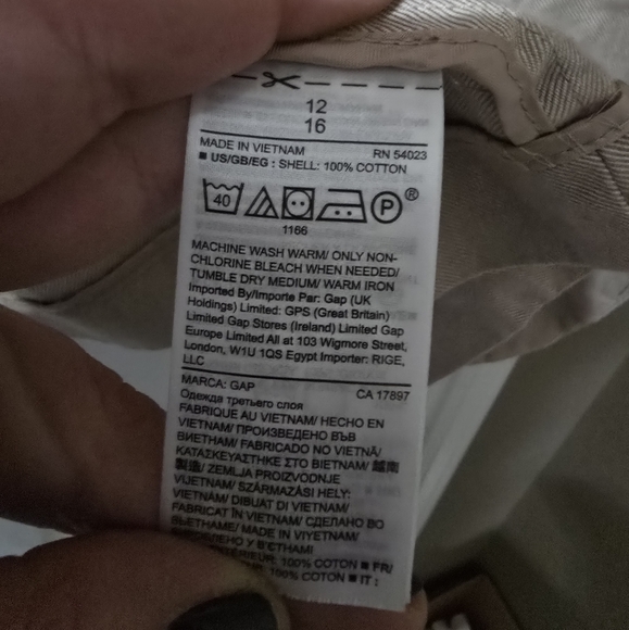 Gap Lightweight Khaki Blazer/Jacket, 100% Cotton, Unlined, Preppy, Sz 12, EUC! - Picture 13 of 13